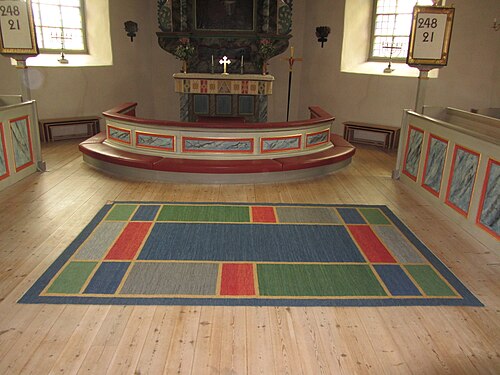 Lerdala kyrka, interno