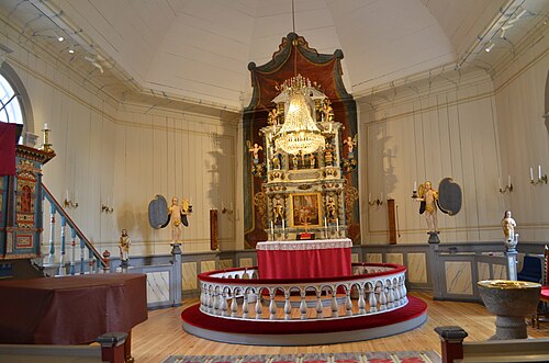 Långseruds kyrka, intérieur