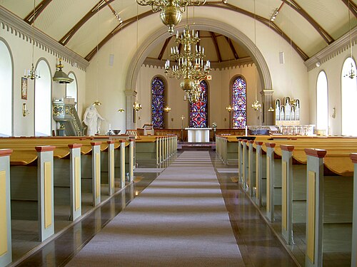 Madesjö kyrka, interno