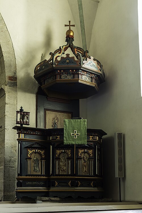 Sjonhems kyrka, intérieur