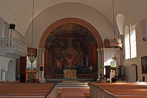 Sura kyrka, interno
