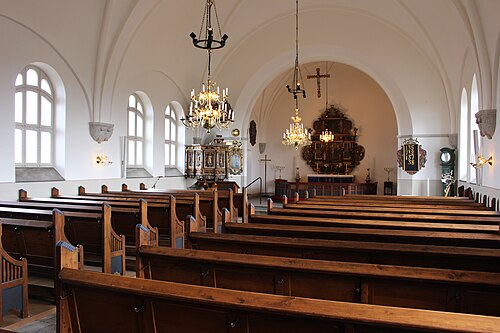 Tjärby kyrka, intérieur