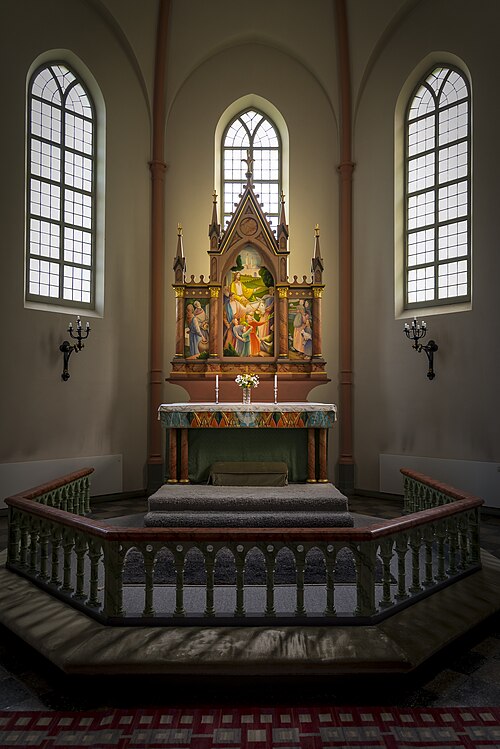 Undenäs kyrka, intérieur