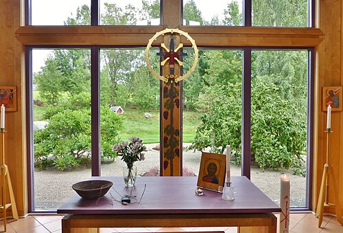 Johannesgården, intérieur