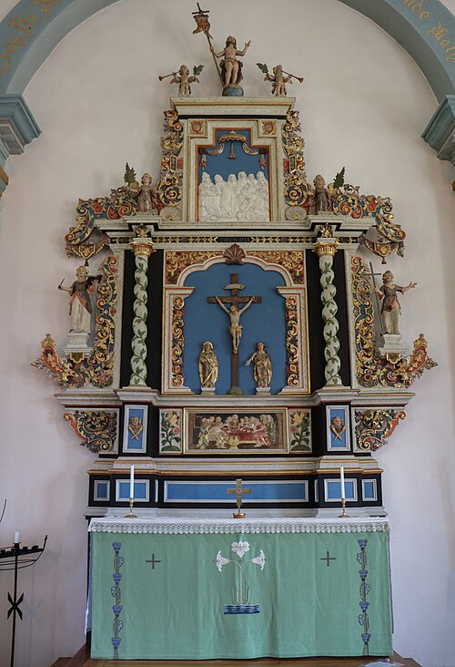 Lenhovda kyrka, interno