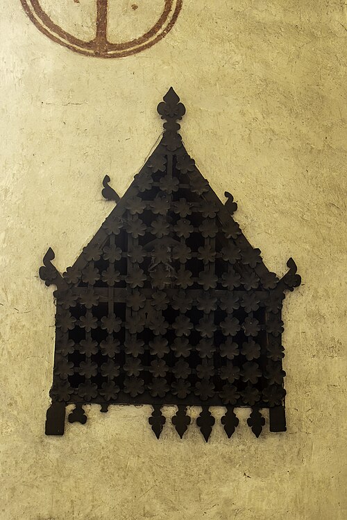 Väte kyrka, interno