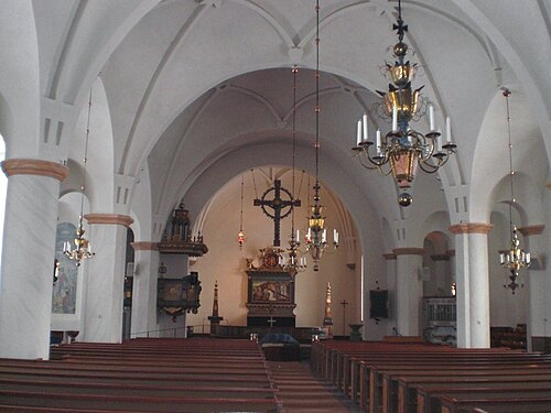 Sankt Olovs kyrka, interno