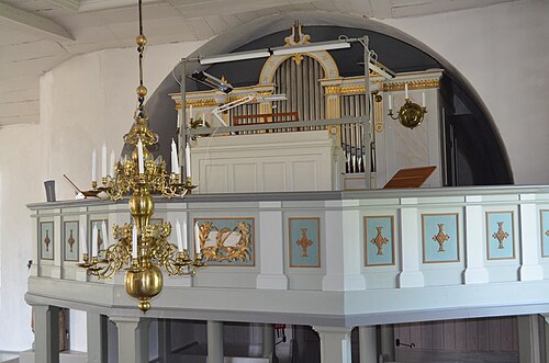 Skeppsås kyrka, interno