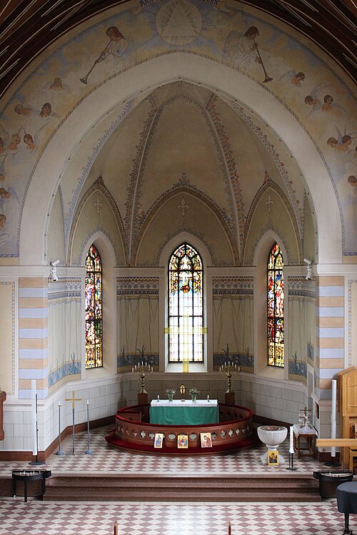 Skutskärs kyrka, intérieur