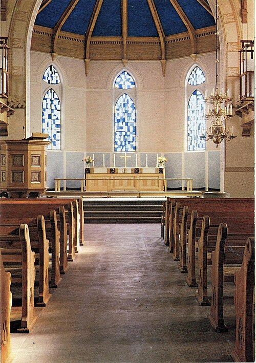 Skönsmons kyrka, interno