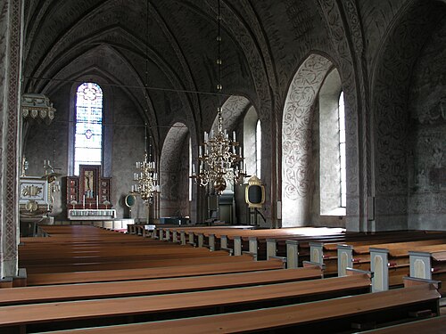 Tierps kyrka, interno