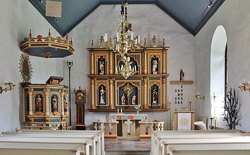 Öjaby kyrka, interno