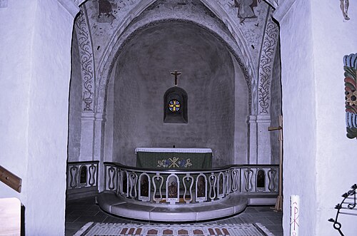 Fornåsa kyrka, interno