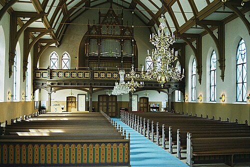 Högsäters kyrka, intérieur