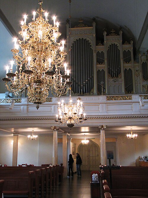 Tyska kyrkan, intérieur