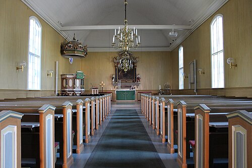 Brämaregårdens kyrka, interno