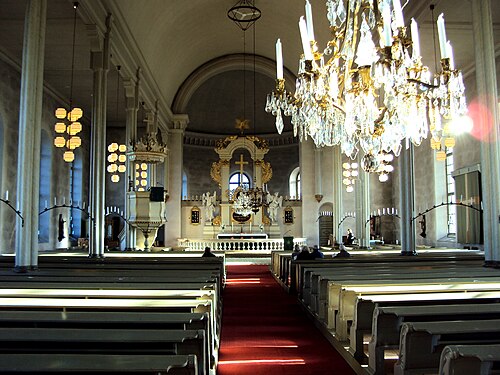 Ore kyrka, intérieur