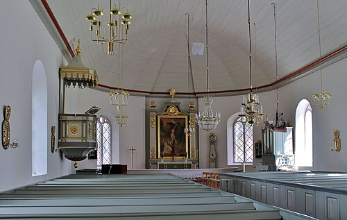 Söraby kyrka, interno