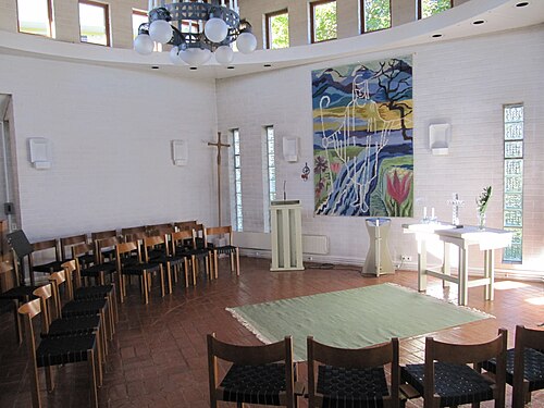 Årstakyrkan, intérieur