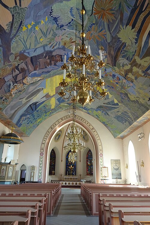 Öckerö nya kyrka, interno