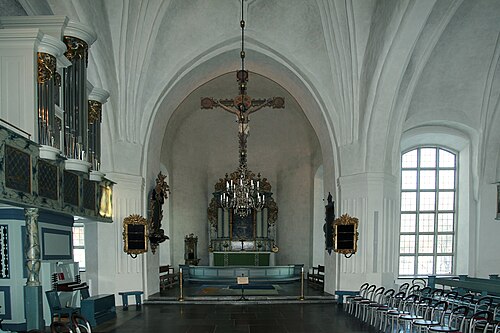 Leksands kyrka, intérieur