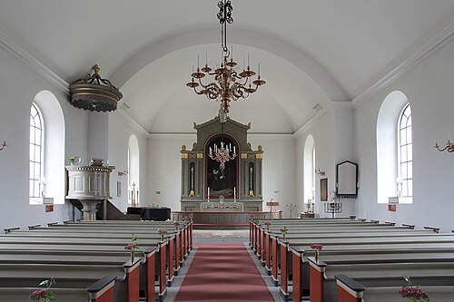Tjörnarps kyrka, intérieur