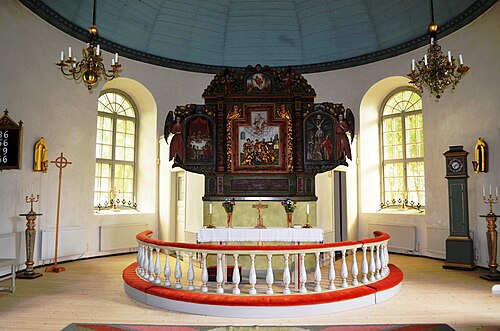 Töllsjö kyrka, interno