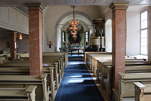 Björnlunda kyrka, interno
