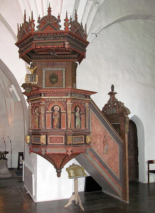 Medåkers kyrka, interno