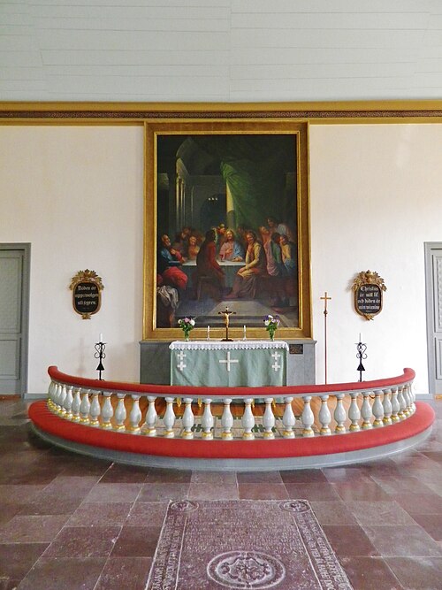 Nöbbele kyrka, interno