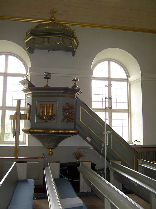 Rumskulla kyrka, intérieur