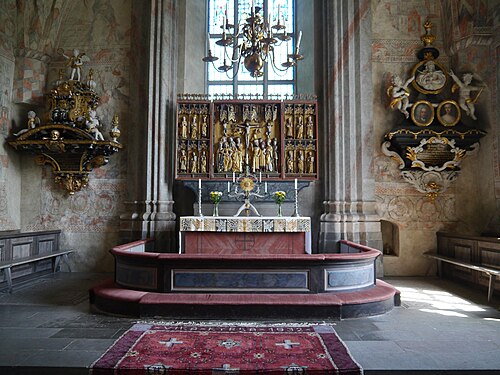 Vika kyrka, intérieur