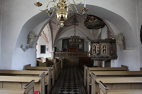 Brönnestads kyrka, interno