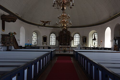 Fjärås kyrka, interno