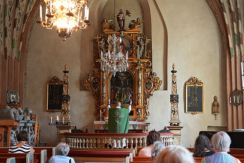 Länna kyrka, intérieur