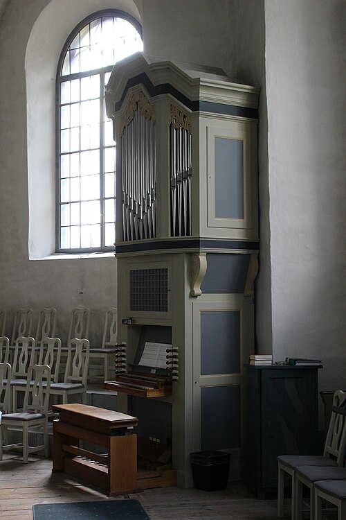 Järlåsa kyrka, interno