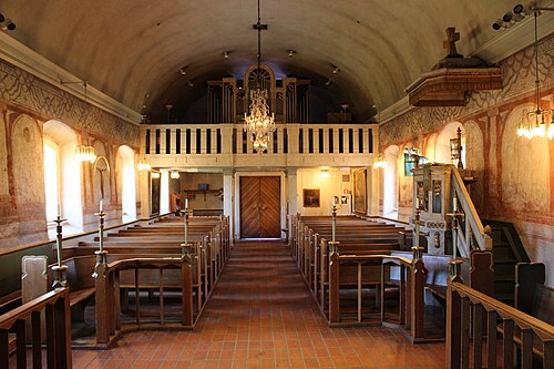 Lidingö kyrka, intérieur