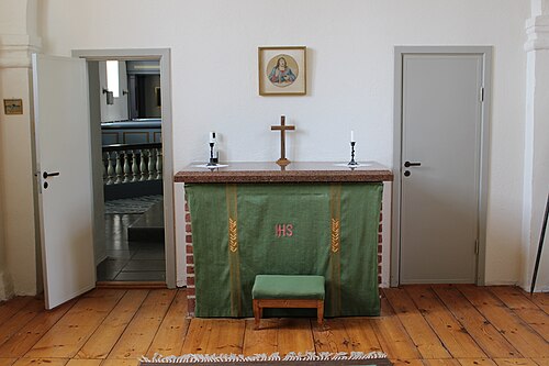 Oppmanna Kyrka, interno