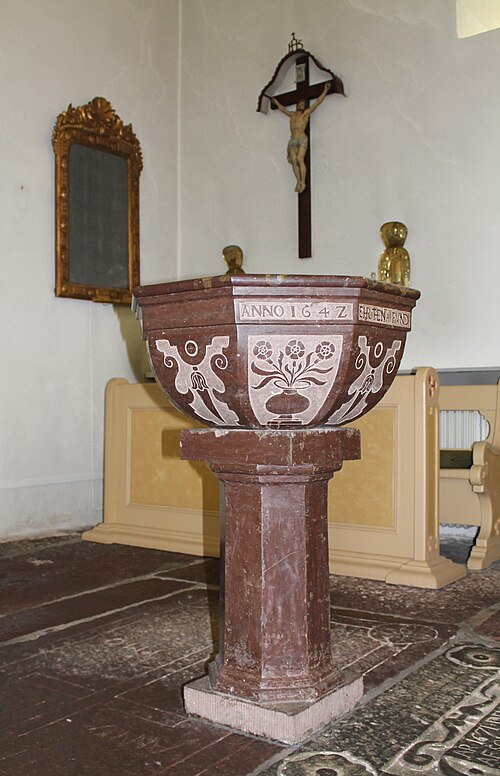 Räpplinge kyrka, interno