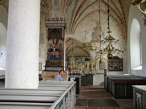 S:t Olofs kyrka, intérieur