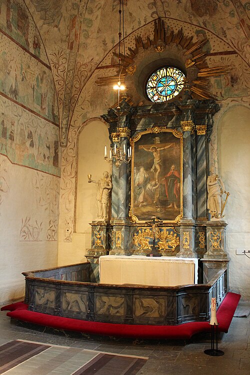 Vendels kyrka, interno