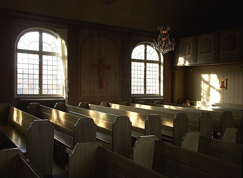 Allhelgonakyrkan, intérieur