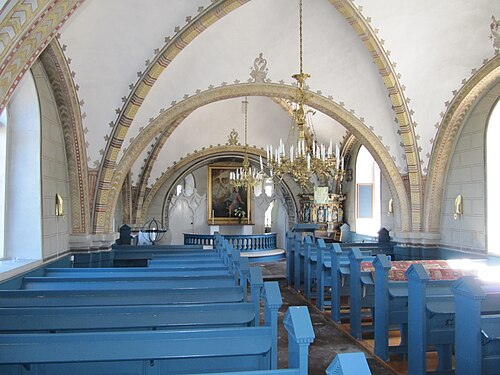 Starby kyrka, interno