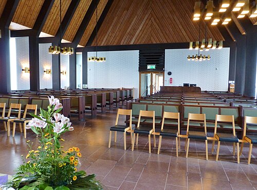 Teleborgs kyrka, interno