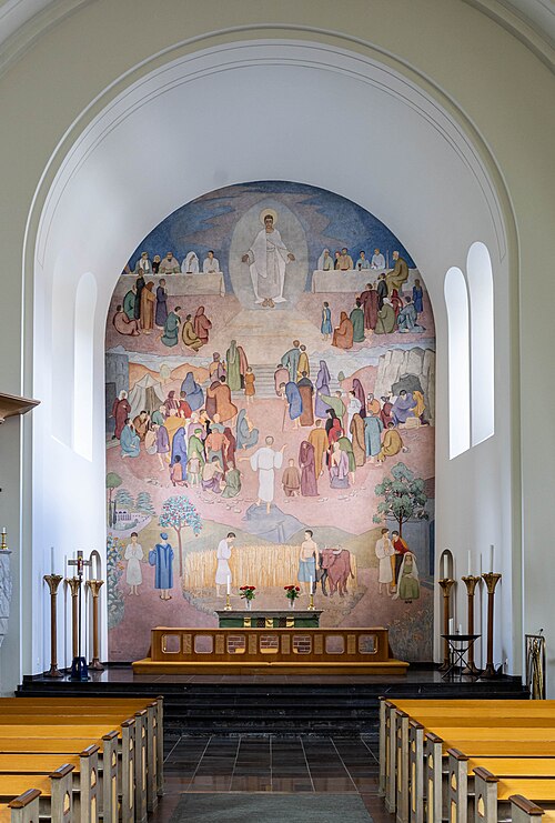 Örnsköldsviks kyrka, intérieur
