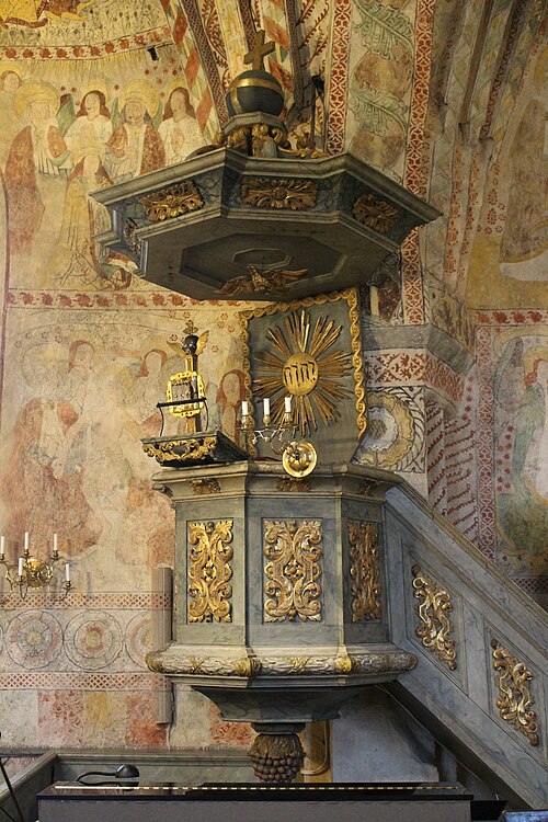 Edebo kyrka, intérieur