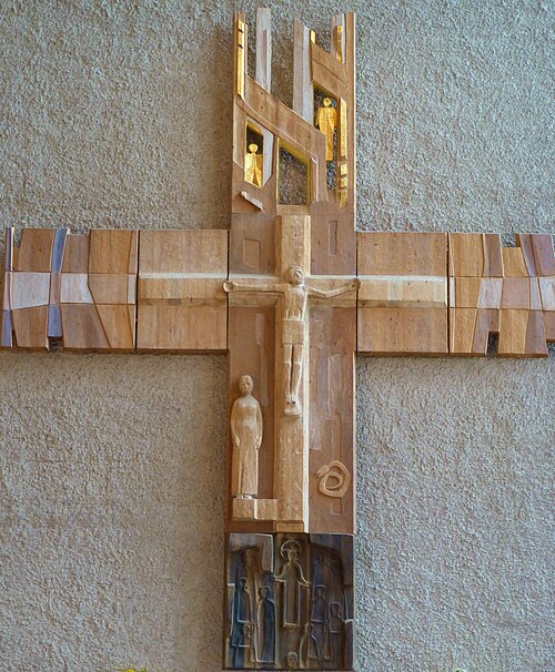 Heliga Korsets kyrka, interno