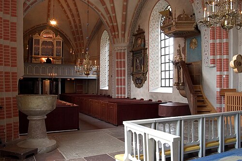 Österhaninge kyrka, interno