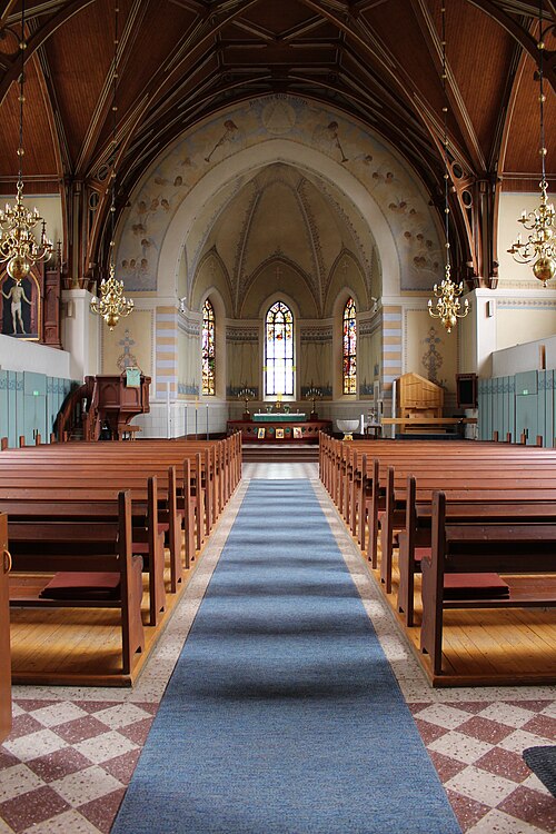 Skutskärs kyrka, intérieur