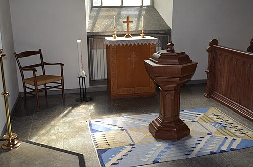 Locketorps kyrka, interno